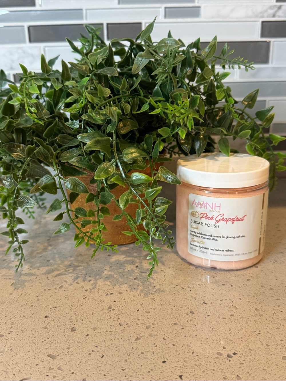 AMINNAH - Pink Grapefruit Sugar Polish